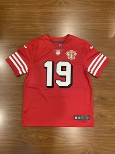 Deebo Samuel San Francisco 49ers Nike Vapor Limited 75th Anniversary Jersey L - Picture 1 of 4