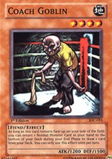 Coach Goblin - IOC-015 - Common - Unlimited Edition Near Mint Yugioh Card