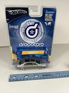 2004 Hot Wheels DROPSTARS Maybach 62 G7069 Silver & Gold Phat Lip Series 1:50 - Picture 1 of 10