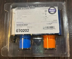 NEW Fargo 70202 Color Ribbon - YMCKOK NIB 600 Prints for DTC1500XE Card Printer - Photo 1/2