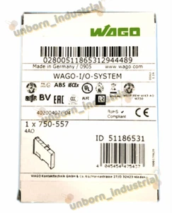 NEW WAGO 750-557 PLC Module // 750-557 - Picture 1 of 6