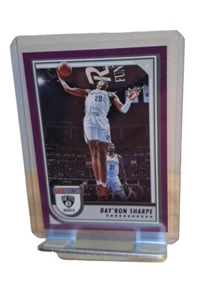 2022-23 NBA HOOPS.. DAY'RON SHARPE.. PURPLE PARALLEL.. CARD NUMBER 17 - Bild 1 von 3