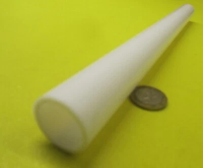 Tubo recto de teflón de PTFE 1,00" OD x 7/8" ID x 1/8" pared x 1 pie de longitud Foto 1 de 4