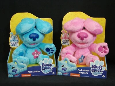 Blues Clues & You Peek a Boo Blue and Peek a Boo Magenta Nuevo 2020 con Lote de Sonido Foto 1 de 4