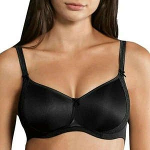 BH 90B (75B EU) ohne Bügel Spitze rosa Rosa Faia schwarz - Bild 1 von 8