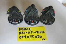 MAGE KNIGHT REBELLION 034 035 036 FERAL BLOODSUCKER SET / LOT OF 3 PIECES 3b