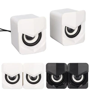 Desktop Speaker USB Powered Heavy Subwoofer Desktop Mini LED Speaker For Pal SD3 - Picture 1 of 18