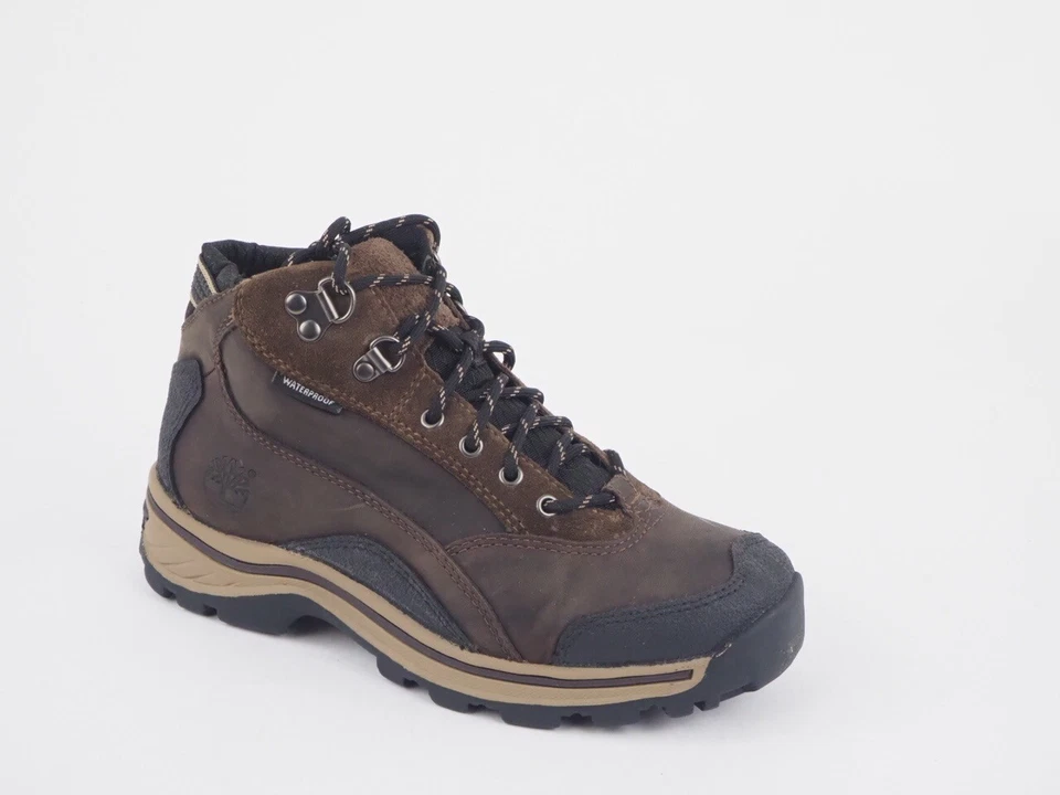 Timberland PA Tuckaway 66932 Brown Leather Hiking Walking Waterproof Boots - image 1 of 4