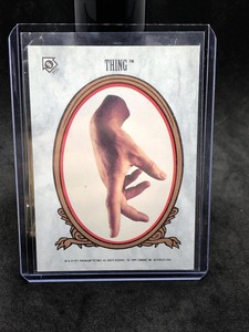 1991 Topps The Addams Family Stickers Thing #9