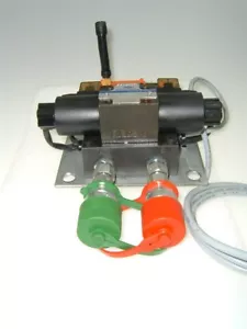 Hydrauliksteuerblock mit Funk für Kranseilwinde,Holzspalter ,Spaltzange, - Bild 1 von 2