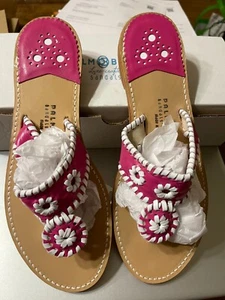 Palm Beach Luxe-Crafted Sandals ~ NIB ~ PB Linaria/White ~ Sz 11 - Picture 1 of 5