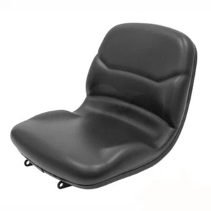 Seat Contoured Black Vinyl Fits John Deere 670 790 970 4005 870 770 670 1070 990 - Picture 1 of 11