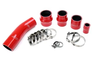 HPS Red Silicone Intercooler Turbo Hose Boots Kit + T Bolt Clamps 57-1711-RED - Picture 1 of 4