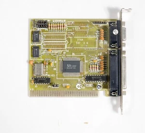Vintage Generic CGA graphics adapter printer port 8 bit ISA tested ISA811 - Picture 1 of 5