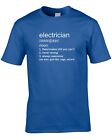 Electrician Definition Mens T-Shirt Sparky Gift Idea World Work Job Occupation