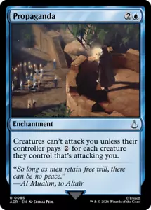 MTG Magic 1x Propaganda (M/NM) Universes Beyond Assassin's Creed - Photo 1 sur 1