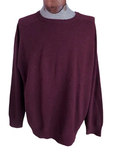 L.L. BEAN Men's Lambs' Wool Crewneck Sweater Size Extra Large - Picture 1 of 7