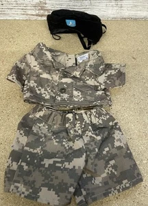 Completo uniforme mimetica digitale militare officina Build A Bear - Foto 1 di 5
