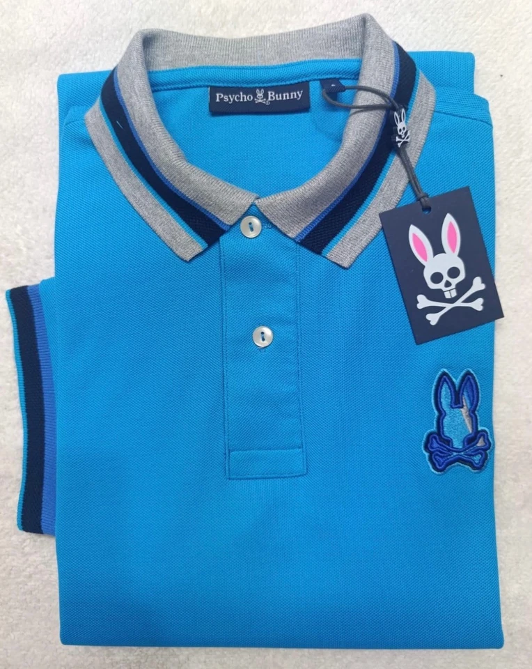 Camisa polo Psycho Bunny de algodón Pima para hombre Foto 1 de 1