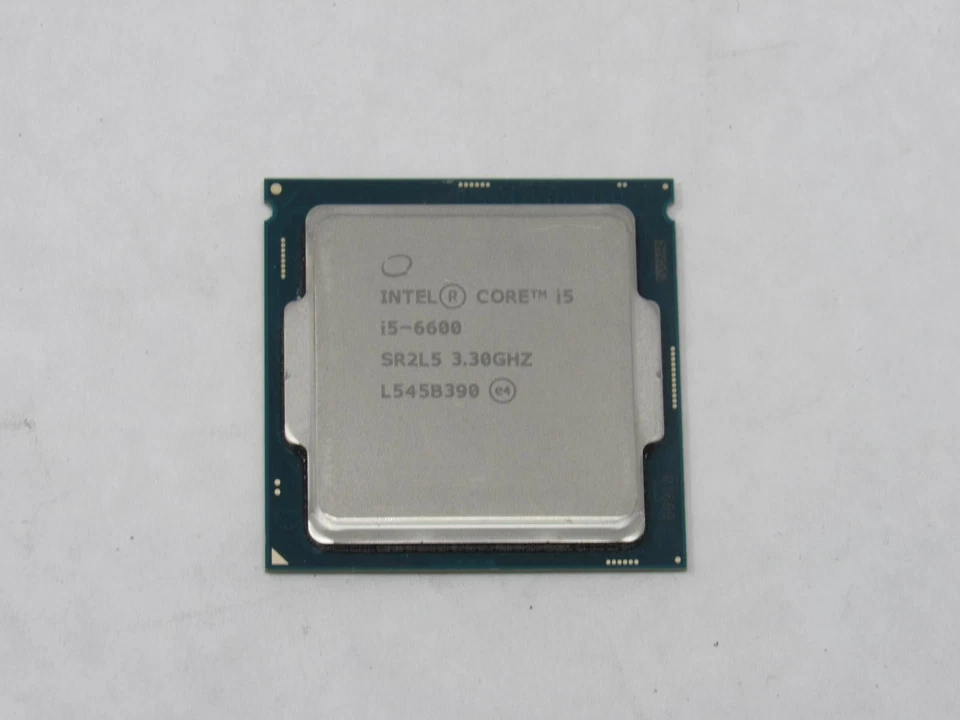 Procesador CPU INTEL CORE I5-6600 3,30 GHz FCLGA1151 Foto 1 de 2