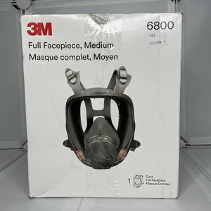 3M 6800 Respirador Facial Completo Reutilizable, Protección Respirador MEDIANO  - Imagen 1 de 10