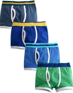 Toddler Kids Boys Boxer Briefs 4-Pack Underwear Set Style Band L - Picture 1 of 6