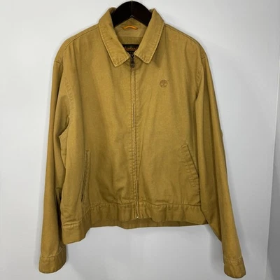 Chaqueta Timberland Vintage Harrington Cremallera Completa Retro Japonesa y2k Tostada Para Hombre XXL Foto 1 de 4