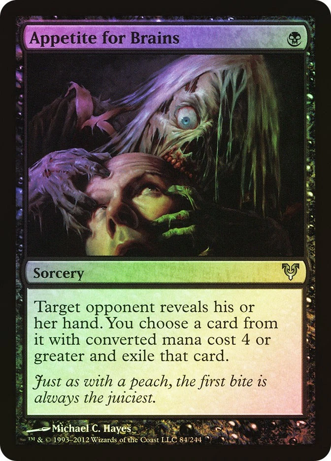 MTG FOIL Appetite for Brains  - Avacyn Restored #84 - Image 1 of 1