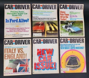 1968 Auto und Fahrer Magazin Lot 6 Ausgaben - Rennsport Rezensionen Spezifikation Info Guides - Bild 1 von 4