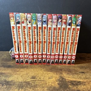 Lot 14 Monster Musume Manga Set Vol 1-14 Okayado Seven Seas Englisch ERSTDRUCKE - Bild 1 von 24