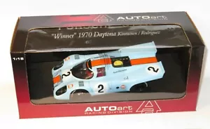 1/18 original AUTOart Porsche 917 K Gulf Racing 1970 ganador Daytona 24 horas - Imagen 1 de 4