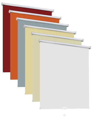 Verdunkelungsrollo Verdunklungsrollo Thermo Rollo Vorhang Fenster Springrollo - Bild 1 von 3