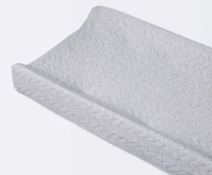 Cloud Island Gray Changing Pad Cover. 32"x17"x7"  NEW! - Picture 1 of 4