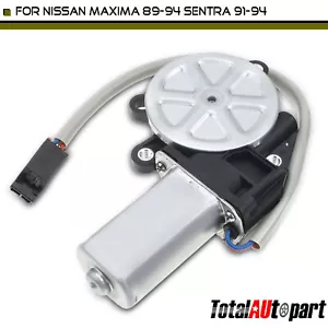 Window Motor for Nissan Maxima 1989-1994 Sentra 91-94 Sedan Front LH or Rear LH - Picture 1 of 8