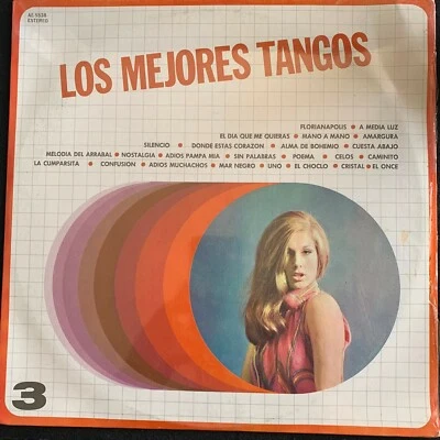 LOS MEJORES TANGOS FEAT RODI / GARDEL / CODEVILLA + MORE MEXICAN LP STILL SEALED - Image 1 of 2