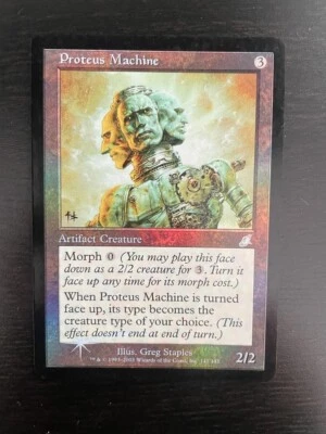 MTG FOIL SCOURGE PROTEUS MACHINE NM MAGIC THE GATHERING UNCOMMON ARTIFACT - Image 1 of 4