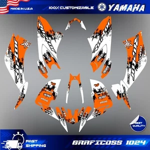 Graphic kit ATV Graphics Decals Kit For Yamaha raptor 125 all years - Picture 1 of 3