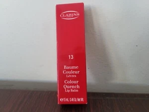 C L A R I N S 13 C O L O U R Quench Lip Balm 0.46 Oz - Picture 1 of 2