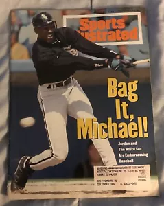 Michael Jordan Chicago White Sox Sports Illustrated March 14, 1994 - Picture 1 of 2