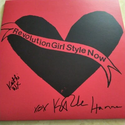 SIGNED Bikini Kill - Revolution Girl Style Now LP autograph signed by band - Image 1 of 2