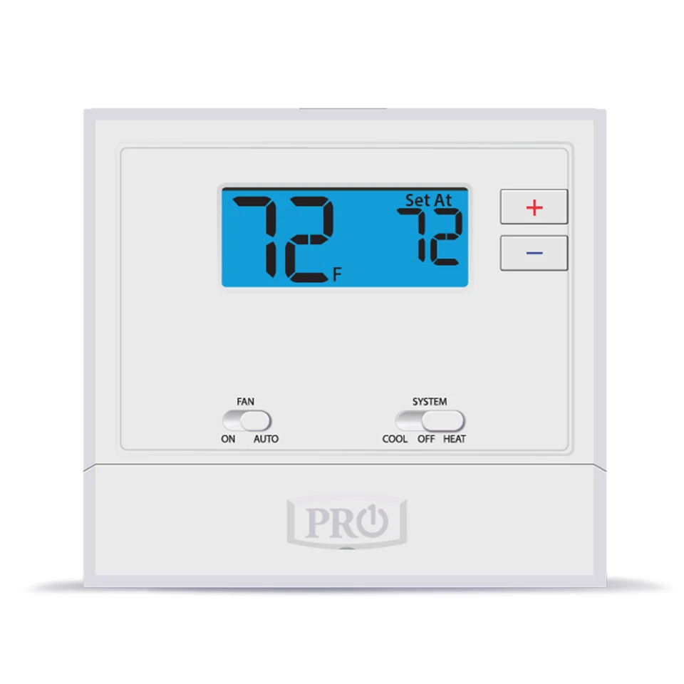 Pro1 IAQ T601-2 Single-Stage Non-Programmable Thermostat, 1H/1C - Image 1 of 1