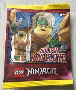 POLYBAG FIGURINE MINIFIGURE LEGO NINJAGO FOIL 892297 GOLDEN ONI LLOYD OR - Bild 1 von 1