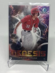 2021 Bowman Draft Brady House Genesis #GNS-10 | Washington Nationals - Picture 1 of 1