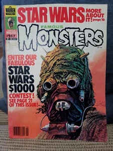 #147 Famous Monsters of Filmland (SEPT 1978) Star Wars Tusken Raider by Gogos - Picture 1 of 7