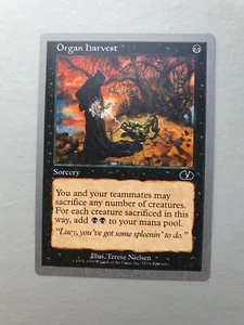Organ Harvest , MTG Unglued (1998). Common Black Sorcery NM - Picture 1 of 2