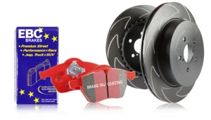 EBC Front Blade Sport Disc & Redstuff Pads for Volvo S80 Mk2 2.5T Elec H/B 06>16 - Picture 1 of 1