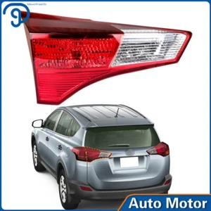 For 2013-2015 Toyota RAV4 Rear Halogen Tail Light Inner Red Clear Driver Left - Picture 1 of 14