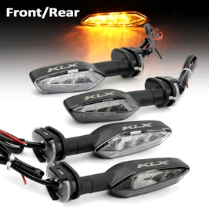 LED Turn Signal Light Indicator For KAWASAKI KLX 250 150 125 D-TRACKER 250/S/SF - Picture 1 of 21