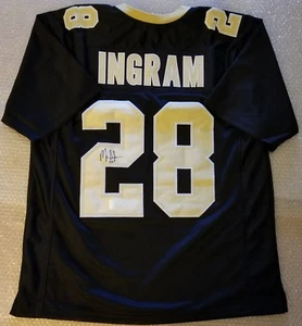 Mark Ingram New Orleans Saints Signed Custom Jersey - Ingram Player Hologram - Picture 1 of 1