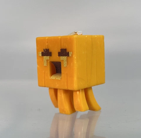 Minecraft Spooky Series 9 Ghast O’Lantern 1” Mini Figure Pumpkin Halloween Cover